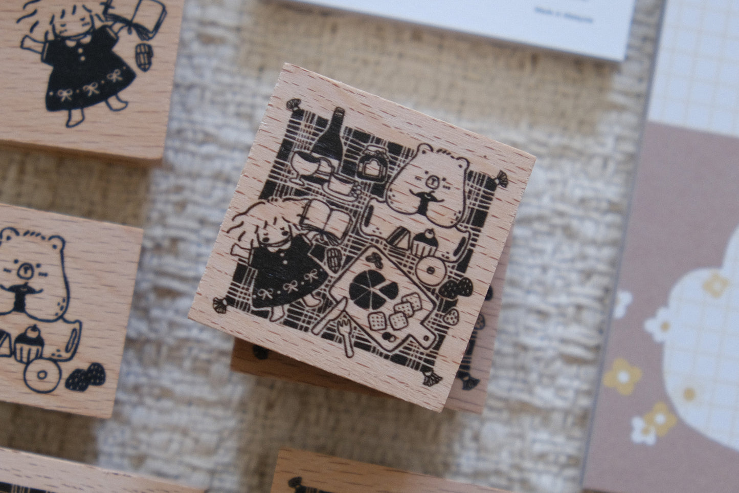 {Picnic Daydream} Rubber Stamps