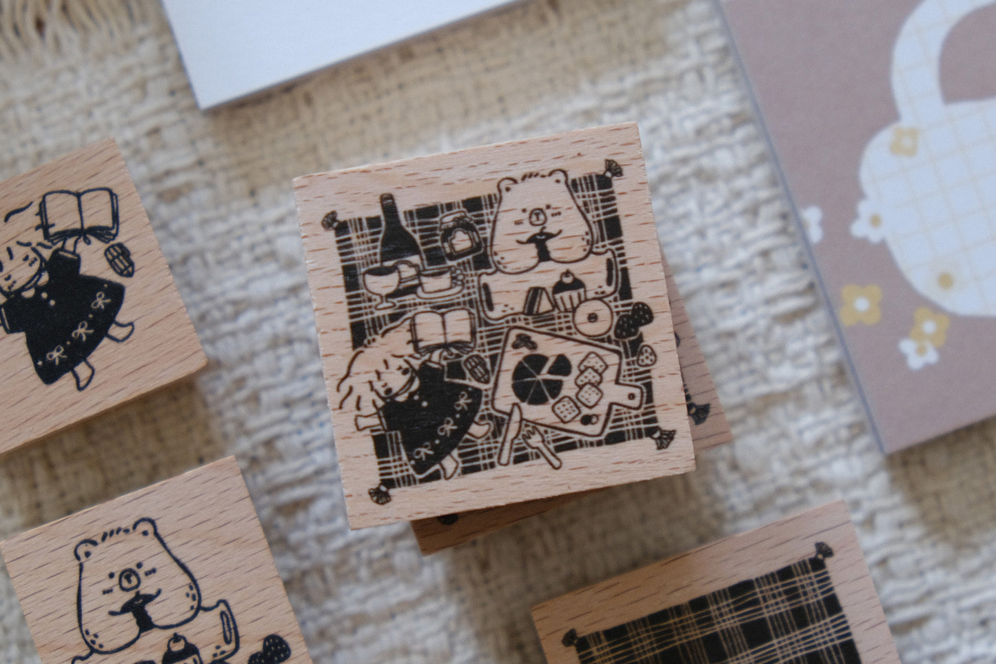 {Picnic Daydream} Rubber Stamps