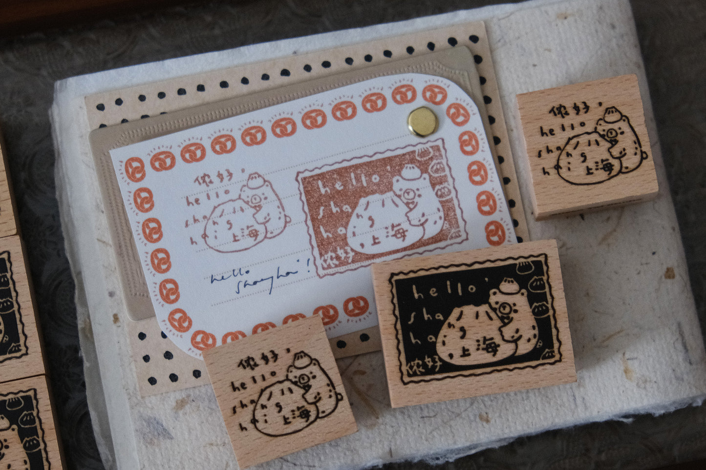 Shanghai Exclusives Rubber Stamps