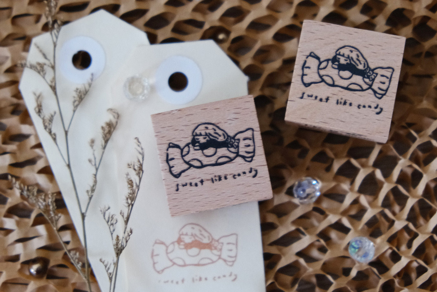 Sweet Like Candy Rubber Stamp